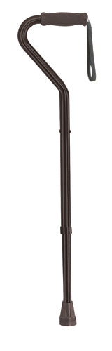 Bariatric H/D Offset Cane Alum Adjusts from 37 - 46 (Tall)