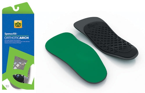 Orthotic Arch Supports 3/4 Length Size W 9-10 M 8-9