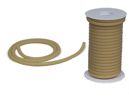 Amber Latex Tubing - Id 1/4 Wall 3/32 Od 7/16