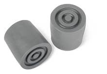 Walker Tip Replacements Gray 1 (I.D.) Set/2